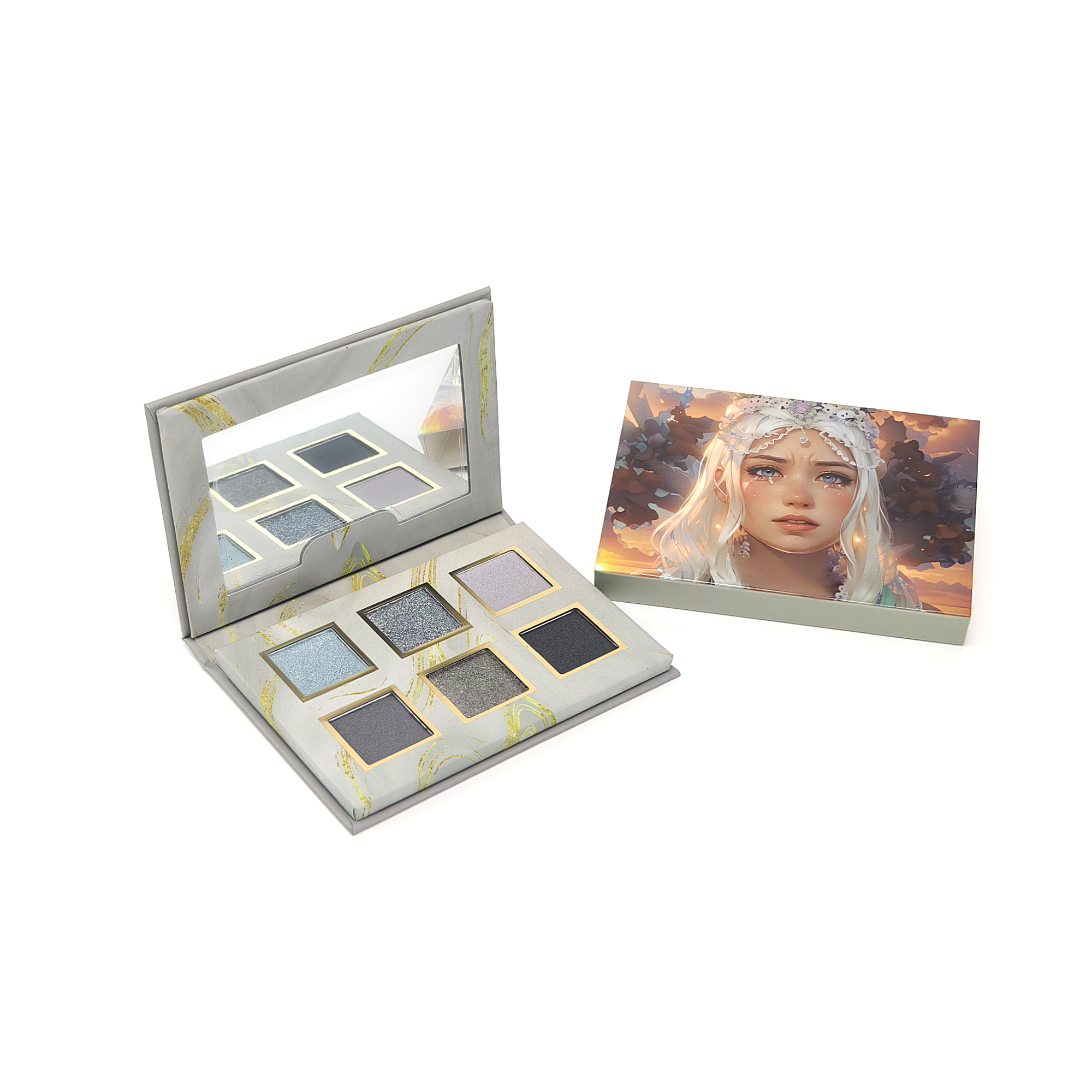 Goddess Series 6-color-eyeshadow-palette