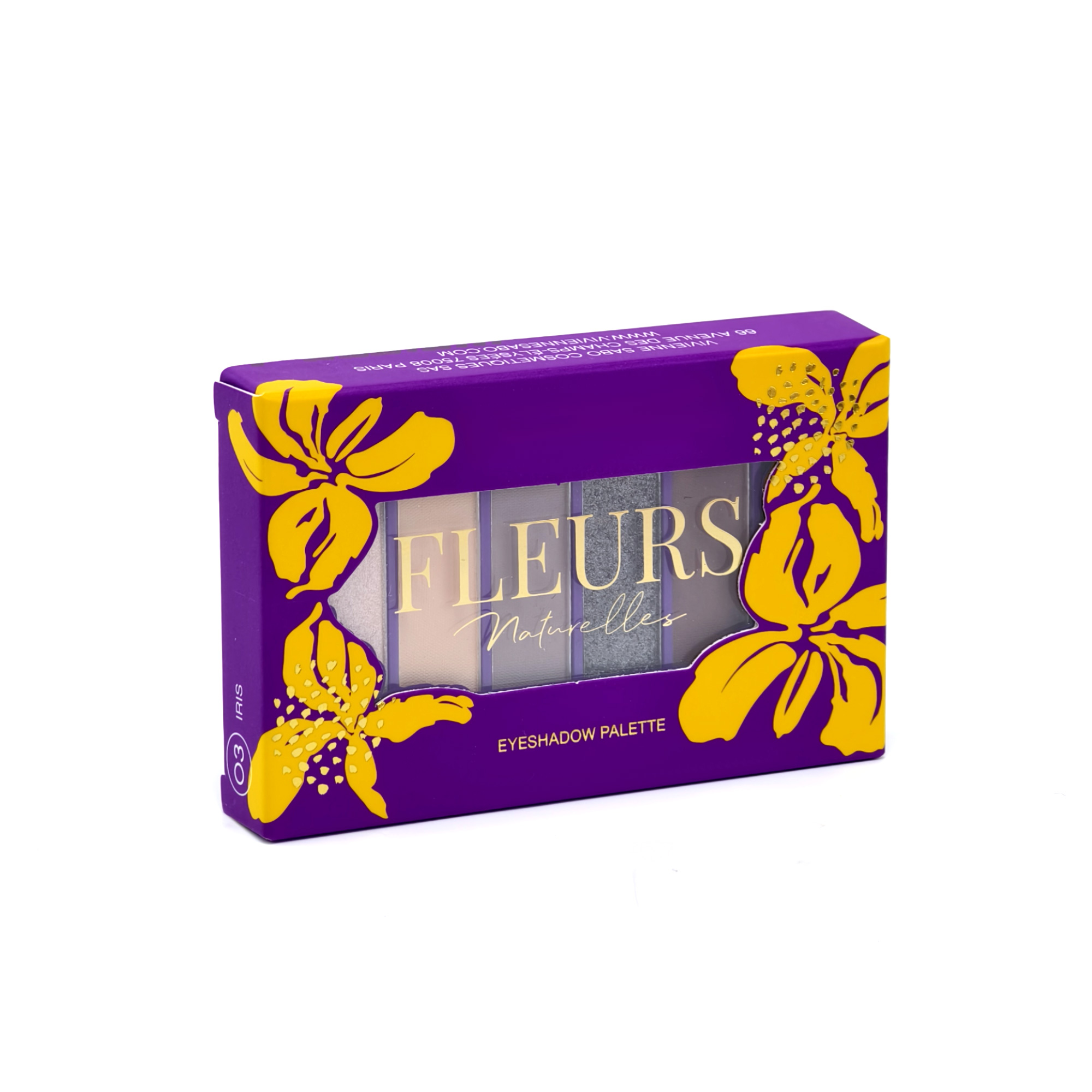 Fleurs-6-color-eyeshadow-palette
